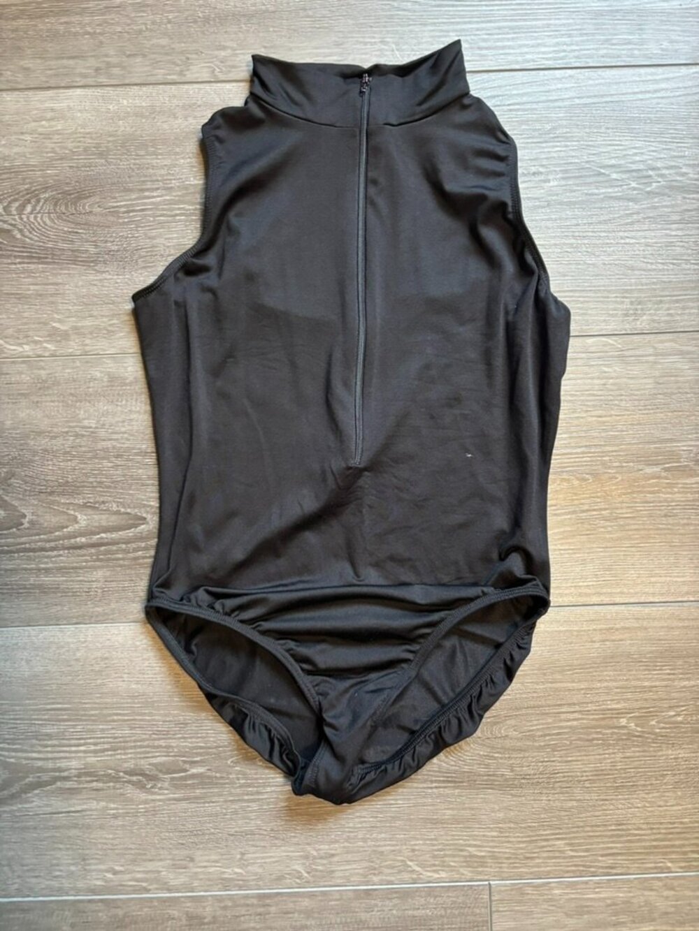 Black Ballet Turtleneck Bodysuit
